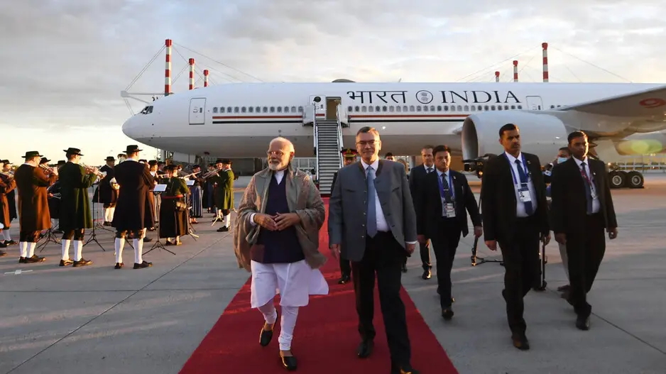 Prime Minister Narendra Modi arrives in Germany to attend G7 summit