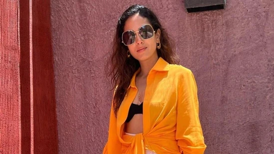 Mira Rajput in shorts and shirt set holidays in Italy with Shahid Kapoor