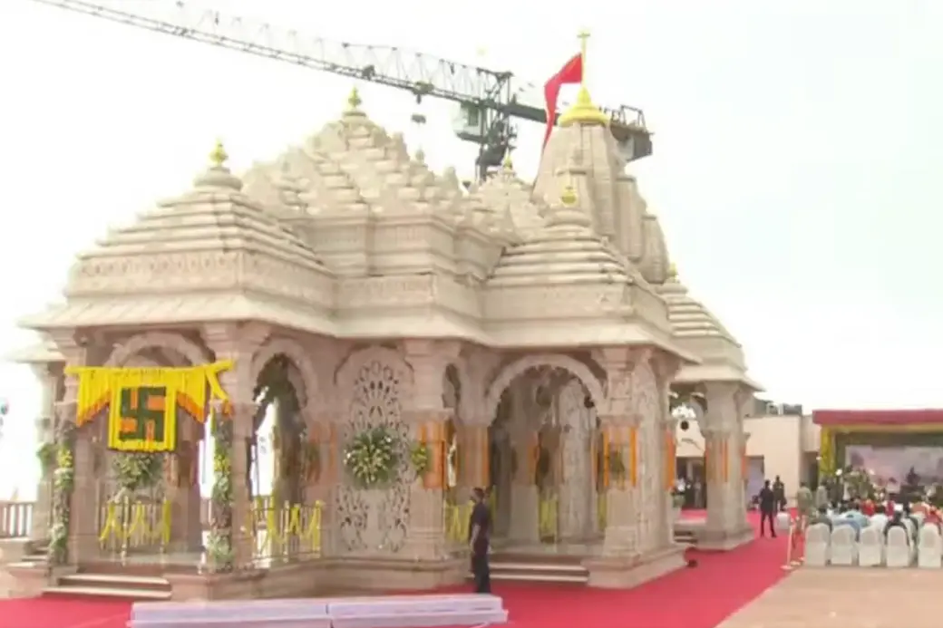 PM Modi inaugurates redeveloped Kalika Mata temple in Guj's Pavagadh Hill